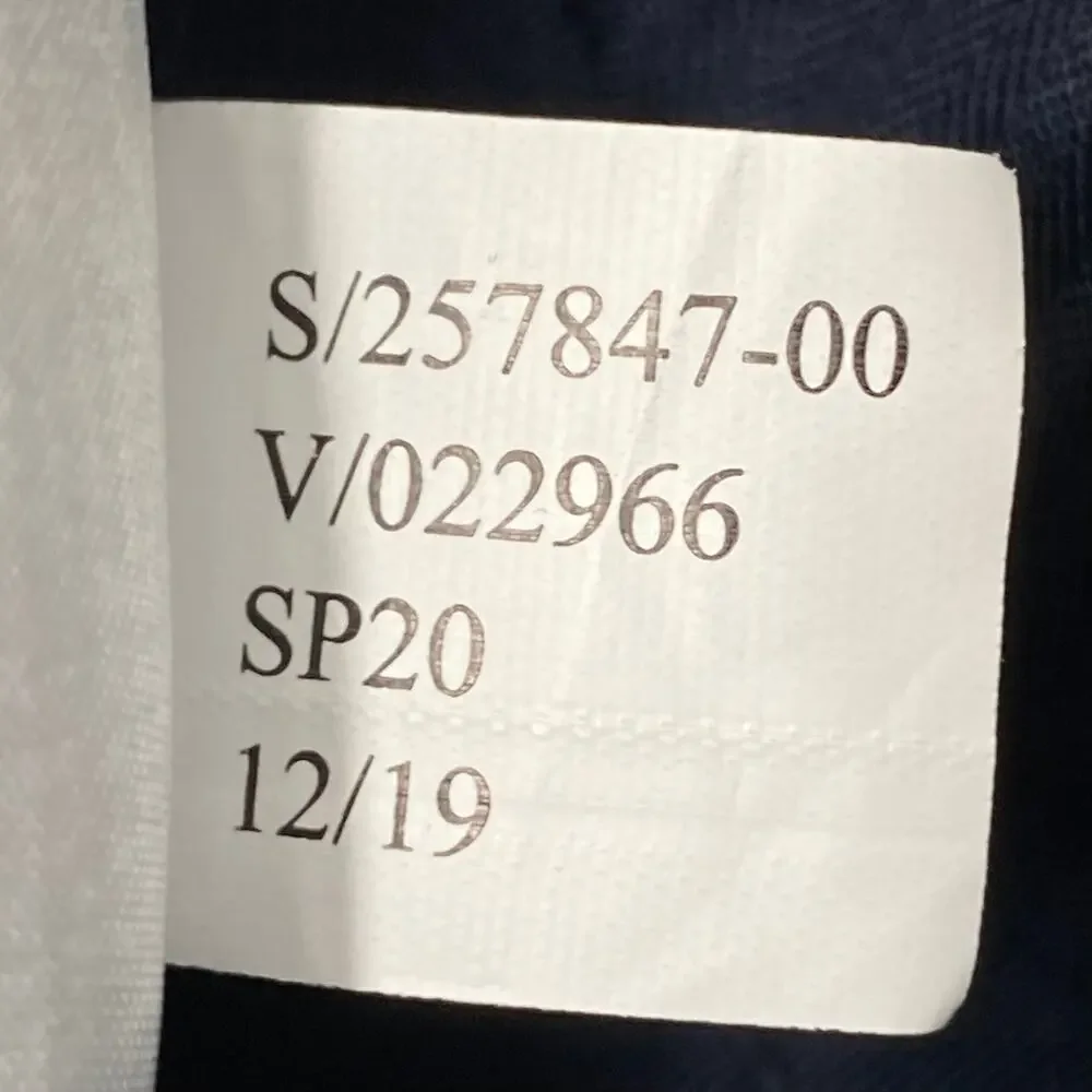 Banana Republic Marzotto Super 120s Slim Fit Blue‎ 32x36*34.5 Wool Dress Pants